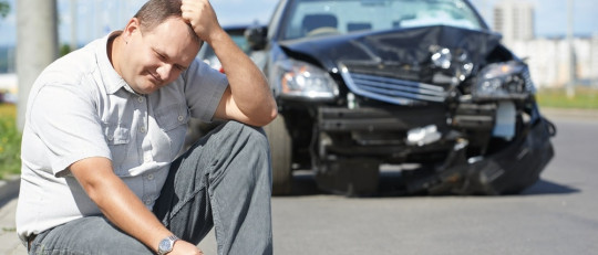 Víctima de accidente de coche