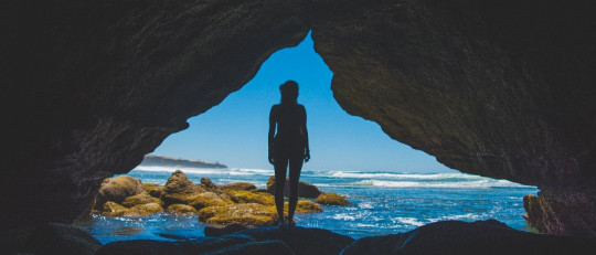 persona paisaje marino