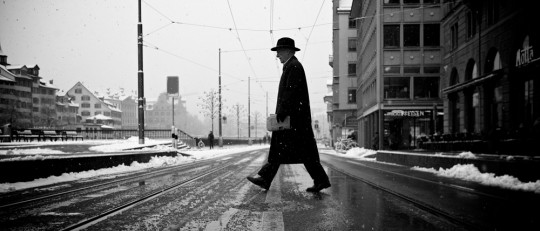 Los Beatles cruzando la calle.