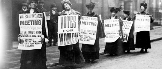 Sufragistas.