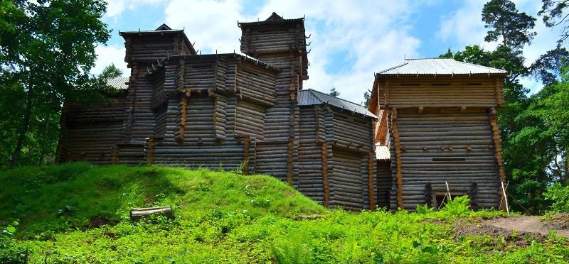 Castillo de madera