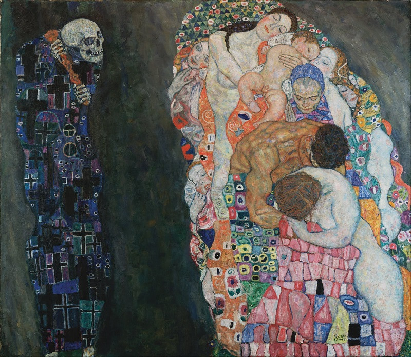 Muerte y vida de Gustav Klimt
