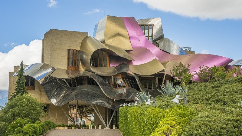 Bodega de Elciego (Álava, España), de Frank Gehry