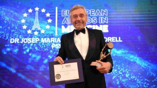 El Dr. Fábregas Pedrell, ganador del European Awards in Medicine 2023