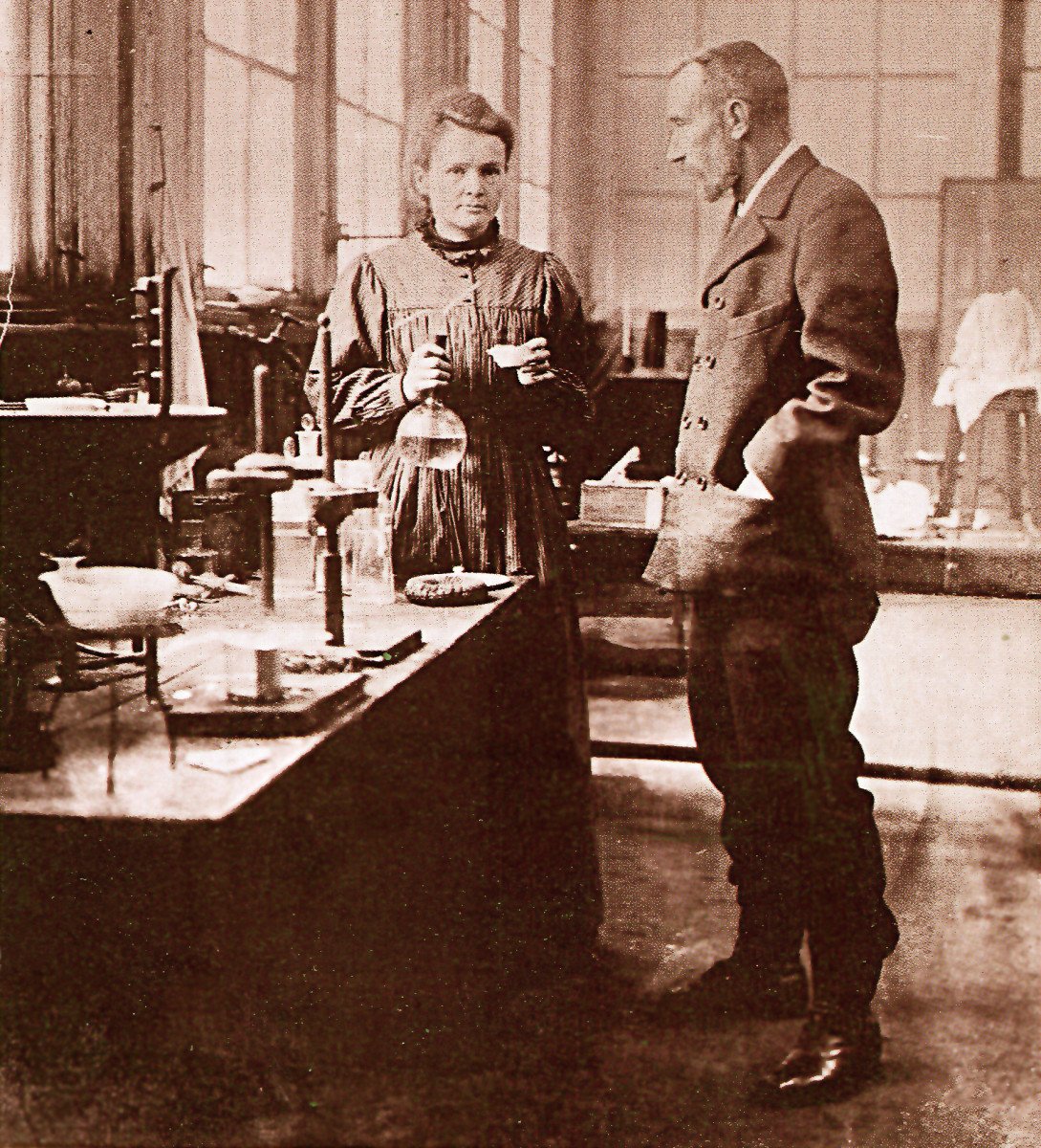 Marie y Pierre Curie
