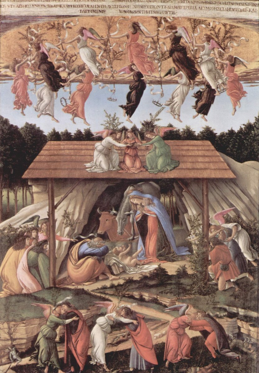 Natividad mística, de Sandro Botticelli