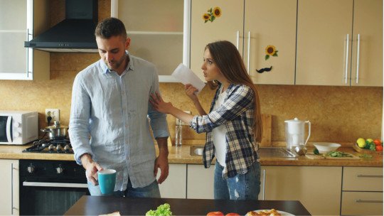 Discusiones constantes en pareja