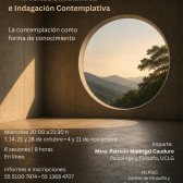 Seminario de Meditación Analítica e Indagación Contemplativa