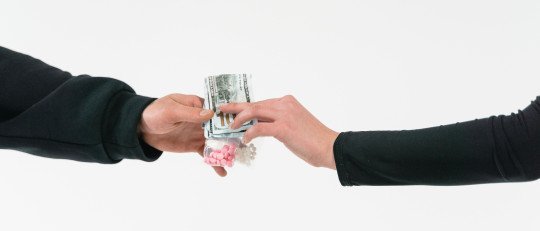 adicción, inversion, billete, droga