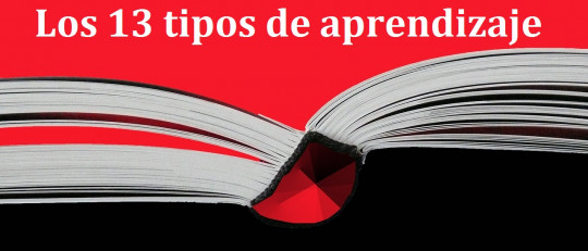 Los 13 tipos de aprendizaje: ¿cuáles son?