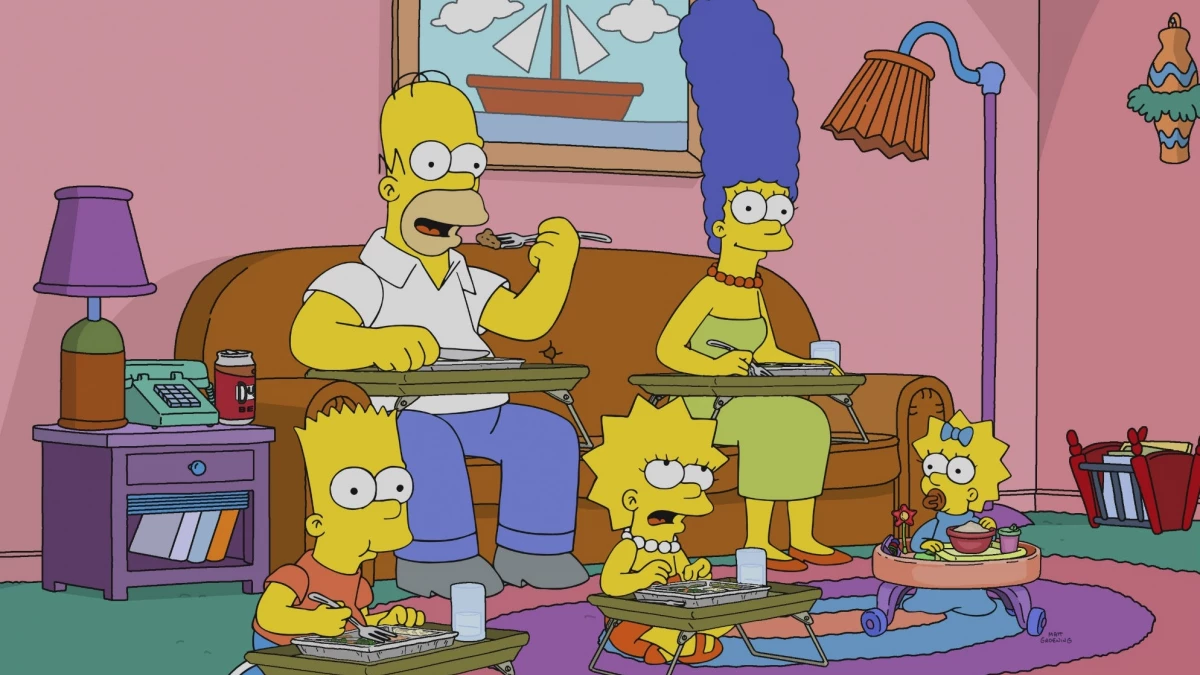 Y si Los Simpson fueran en realidad un anime?